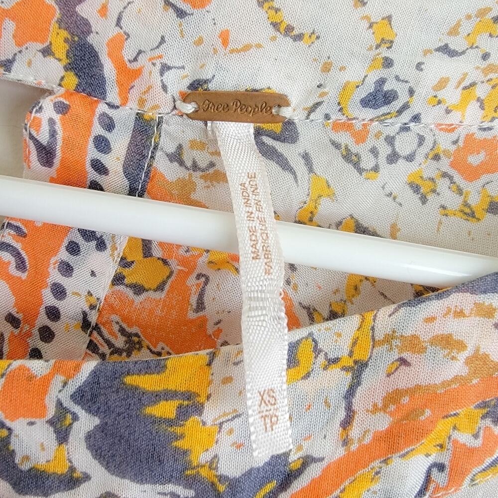Free People Sun Printed Mini Dress - Picture 6 of 6